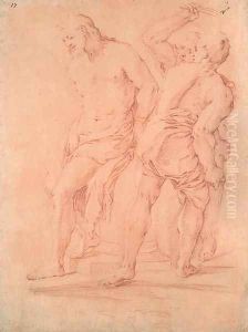 La flagellation du Christ by Luca Giordano