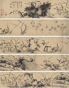 Orchid And Bamboo by Lan Ying