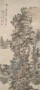 Landscape After Wang Meng by Lan Ying