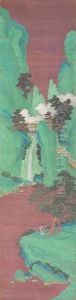 Blue And Green Landscape by Qiu Ying
