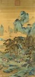 On A Spring Hunt by Qiu Ying