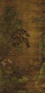 Hanging Scroll by Qiu Ying