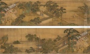 Evening Banquet by Qiu Ying