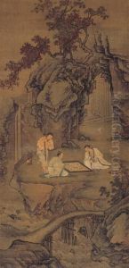 Playing Chess by Qiu Ying