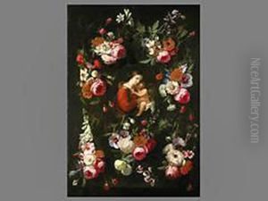 Mutter Gottes In Blumenkranz Mutter Gottes In Blumenkranz