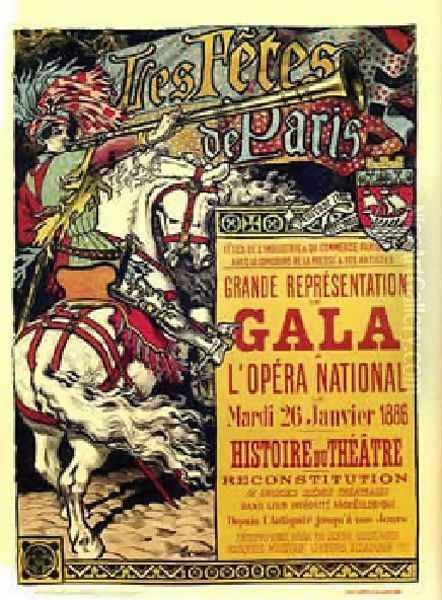 Les Fetes De Paris by Eugene Grasset