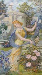 Allegory of Spring by Eugene Grasset