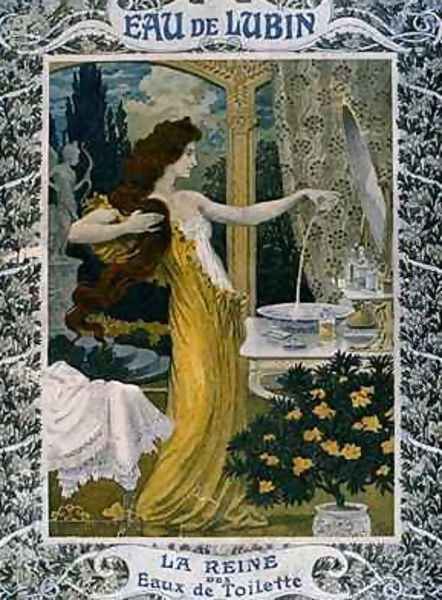 Poster advertising Eau de Lubin - view 1