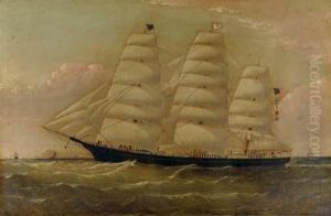 The American Ship Oracle Thought To Be The South Stack, Anglesey by William Howard Yorke