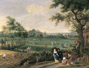 Summer Landscape by Pieter Gijsels