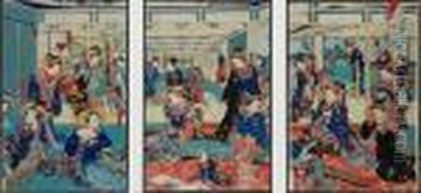 Interior Of A Geisha House - view 1