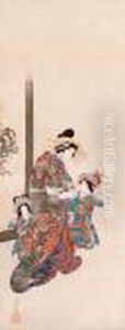 Hell Courtesan by Utagawa Yoshiiku