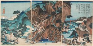 Battle Scene by Utagawa Yoshitora