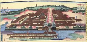 Kanagawa Yokohama Miyozakicho 
Yujoya No Fukei (landscape Of The Brothels Of Miyozaki District, 
Yokohama, Kanagawa)