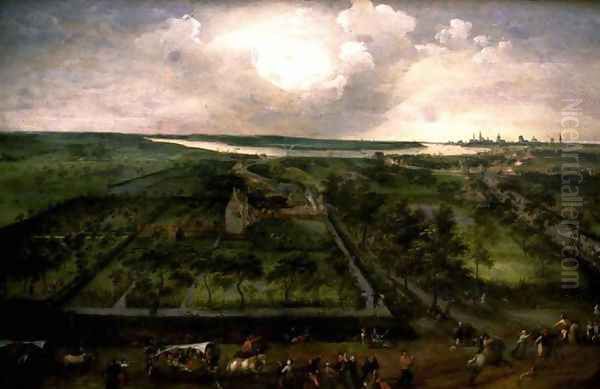 Going to the Fair in Antwerp - view 1