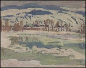 Early Spring, Baie Saint-paul by Alexander Young