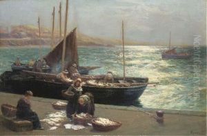 Sorting Fish, Pittenweem Sorting Fish, Pittenweem