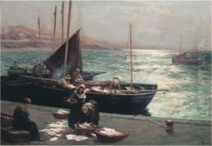 Sorting Fish, Pittenween Sorting Fish, Pittenween