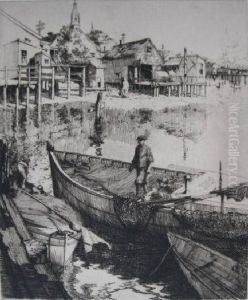 Provincetown Water Front by Charles Jac Young