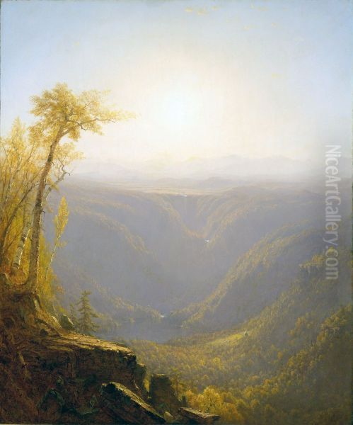 A Gorge In The Mountains (Kauterskill Clove) - view 1