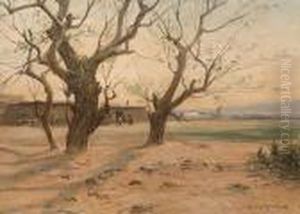 Outskirts Of A Pueblo by Harvey Otis Young