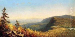 The Catskill Mountain House by Sanford Robinson Gifford