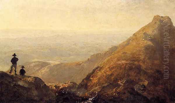 A Sketch Of Mansfield Mountain - view 1
