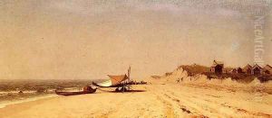 Long Branch Beach by Sanford Robinson Gifford
