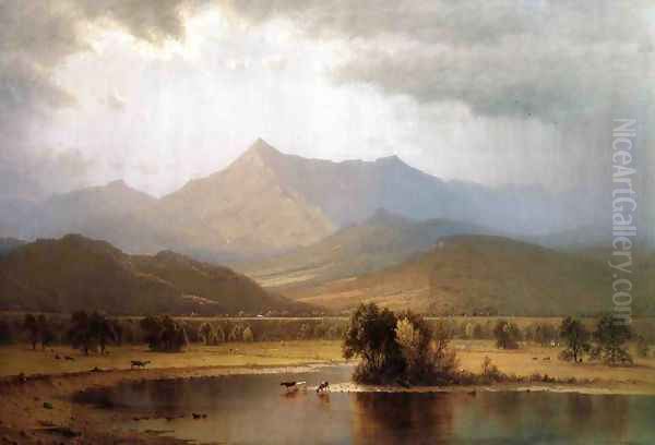 A Passing Storm in the Adirondacks - view 1