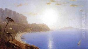 La Marina Grande, Capri by Sanford Robinson Gifford