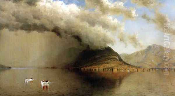 A Sudden Storm, Lake George - view 1
