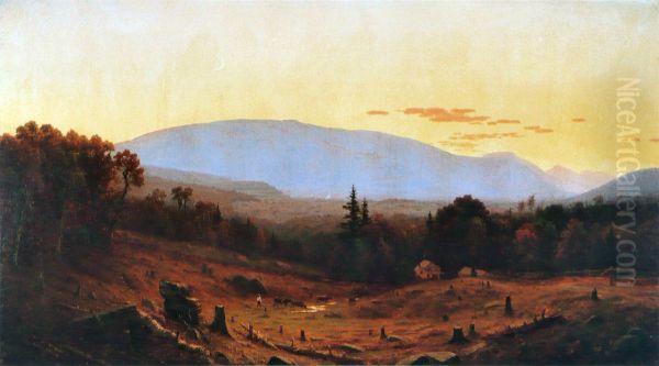 Hunter Mountain, Twilight - view 1
