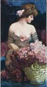 The Flower Seller by William Blamire Young