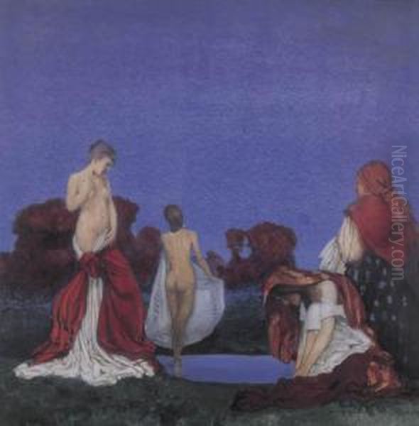 Gypsies Bathing - view 1