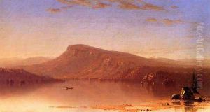 In The Wilderness Twilight by Sanford Robinson Gifford