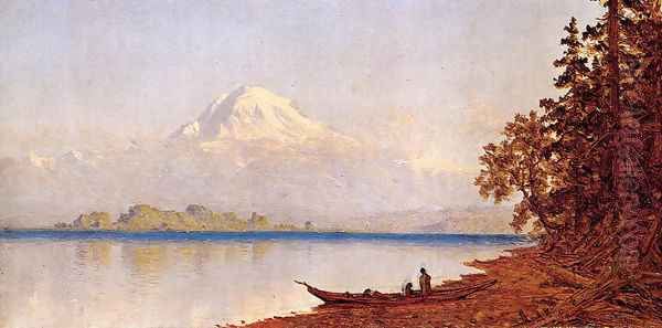 Mount Ranier Washington Territory - view 1