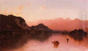 Isola Bella Lago Maggiore A Sketch by Sanford Robinson Gifford