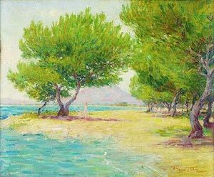 Paisaje Mallorquin by Pere Ysern Y Alie