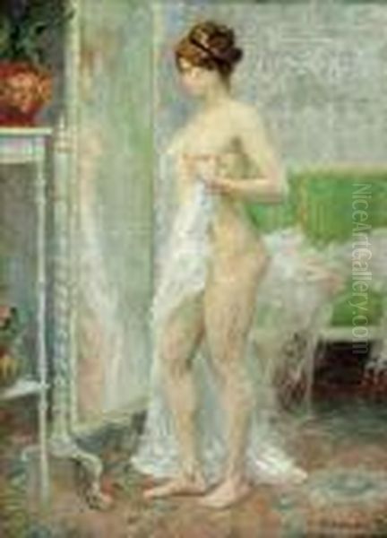 A Draped Nude - view 1