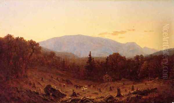 Twilight on Hunter Mountain - view 1