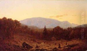 Twilight on Hunter Mountain