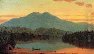 Indian Twilight by Sanford Robinson Gifford