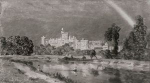 Windsor Castle by Sanford Robinson Gifford