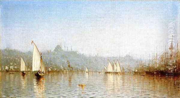 Constantinople, from the Golden Horn - view 1