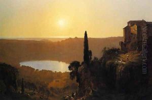 Lake Nemi II by Sanford Robinson Gifford