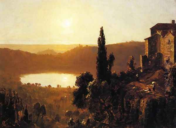 Lake Nemi I - view 1