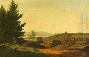 Hudson Valley Idyll by Sanford Robinson Gifford