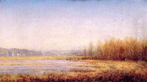Marshes of the Hudson by Sanford Robinson Gifford