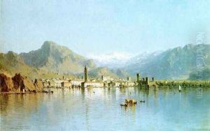 Lago di Garda, Italy by Sanford Robinson Gifford