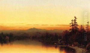 A Twilight in the Adirondacks I by Sanford Robinson Gifford